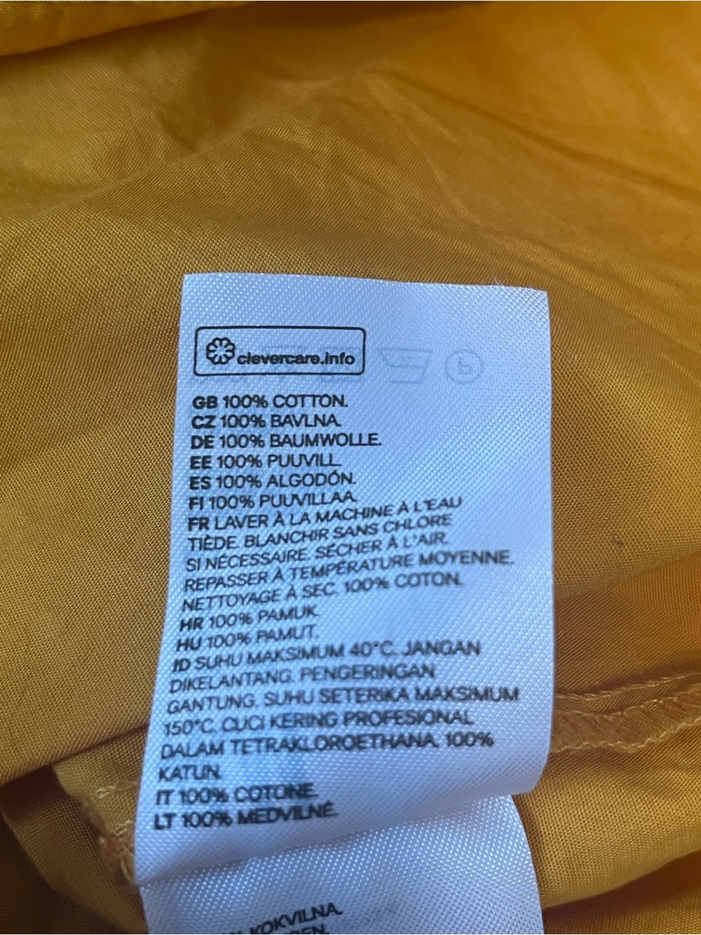 H&M Mustard Yellow Midi Skirt - Picture 5 of 5